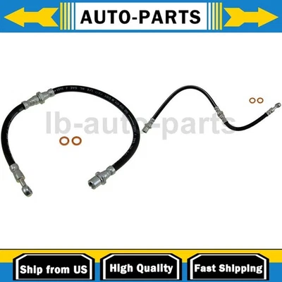 Front Brake Hose Dorman 2PCS For 1996 1997 1998 1999 Subaru Legacy 2.5L - Image 1 of 4