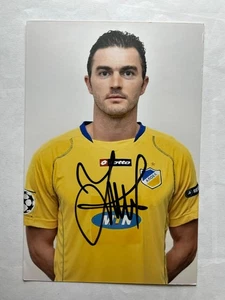 Autógrafo MARCIN ZEWLAKOW-Apoel Nicosia-25 tapas POLONIA-Chipre-Polonia W.-firmado - Imagen 1 de 2