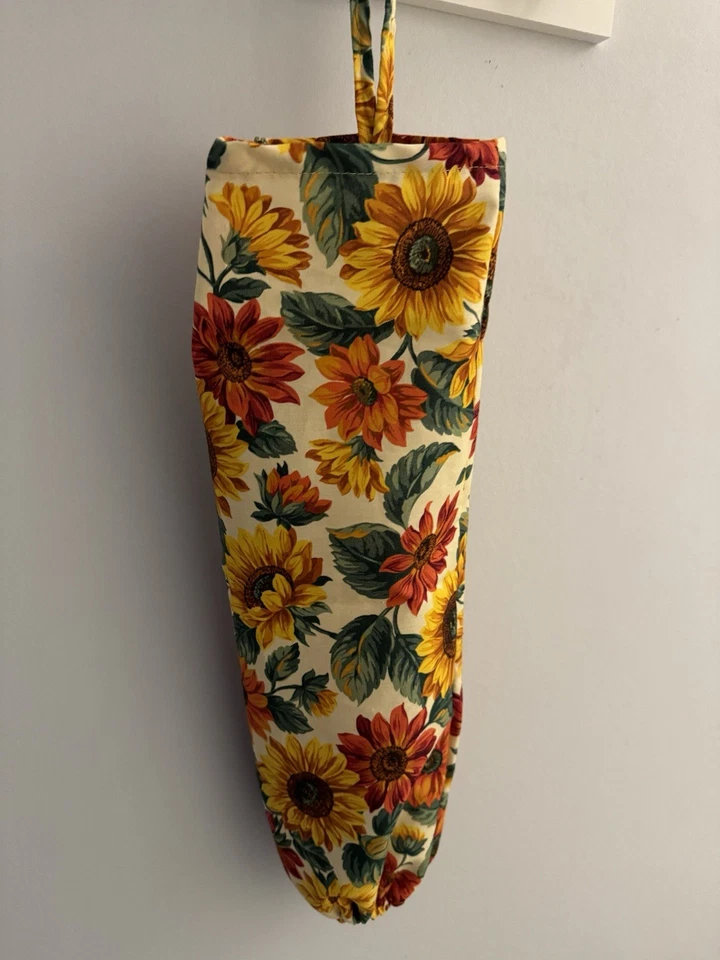 Girasol Plástico Bolsa de Comestibles Soporte Dispensador Garaje Cocina Almacenamiento Organizador Foto 1 de 1