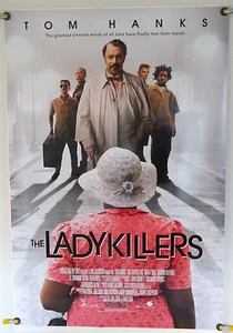 THE LADYKILLERS DS GEROLLTES ORIGINAL EINBLATT FILMPOSTER TOM HANKS (2004) - Bild 1 von 1