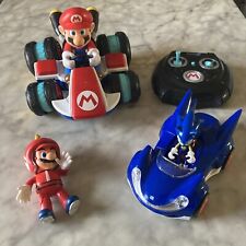Lot Of Nintendo Mario Kart 8 Anti-Gravity RC Racer Remote Sonic Toys