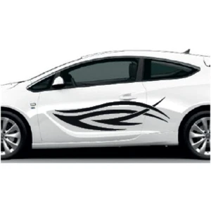 Car Side Graphics X 2 Will Fit Any Car Van Universal Stickers Decals CSG35 - Picture 1 of 2