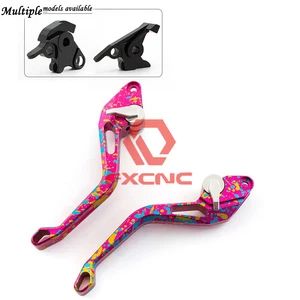 For 990 Super 2005-2012 3D Short Camouflage Lever Brake Clutch Levers - Picture 1 of 9