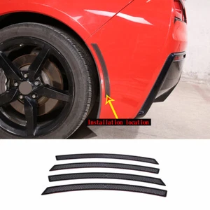 Steel Wheel Tire Eyebrow Reflectiv Sticker Trim For Chev-rolet Corvette C7 14-19 - Picture 1 of 12