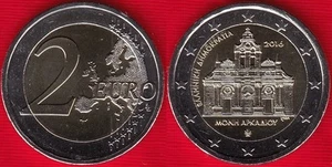 Greece 2 euro 2016 "Arkadi Monastery" BiMetallic UNC - Picture 1 of 1