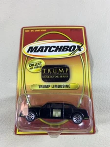 Donald Trump Matchbox Collector Series Trump Limousine New In Box 85646 - Picture 1 of 4