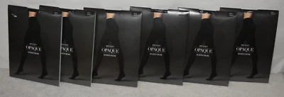 Lote de 6 pantimedias negras Nordstrom cuerpo opaco esculpido mediano M soporte abdominal Foto 1 de 4