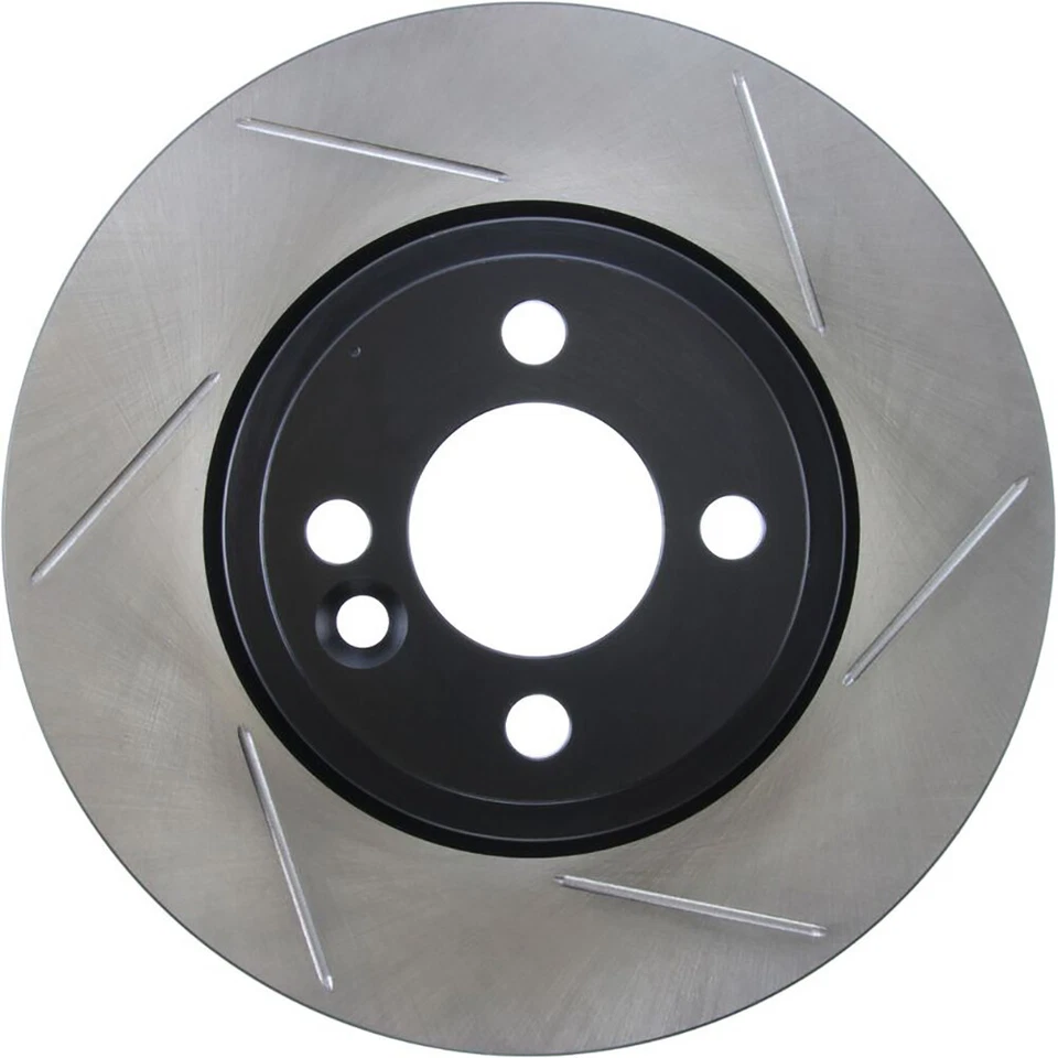 StopTech 126.34100SL Front Left Slotted Brake Disc Rotor for 2007-16 Mini Cooper - Image 1 of 4