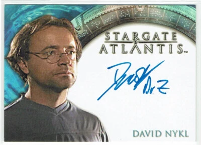 Stargate Atlantis Season 1 One Autograph Auto David Nykl as Dr. Radek Zelenka - Image 1 of 3