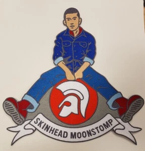 PIELES DE REGGAE SKINHEAD MOONSTOMP RECORTADAS ¡OI! PARCHE TRASERO MODS SCOOTERS PLANCHA DE COSER  - Imagen 1 de 2