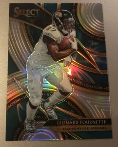 2019 Select LEONARD FOURNETTE Sensations Prizm SP! JAGUARS - Picture 1 of 2