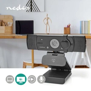 Profi Webcam Full HD 60fps 4K Autofokus Eingebautes Mikrofon Laptop Computer - Bild 1 von 11