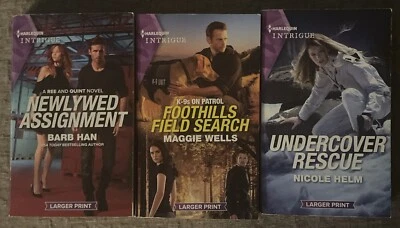 3 PBS: Harlequin Intrigue: Undercover Rescue/Newlywed Assignment/Foothills Field - Image 1 of 4