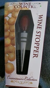 Modern Wine Bottle Stopper  New In Box. - Picture 1 of 3