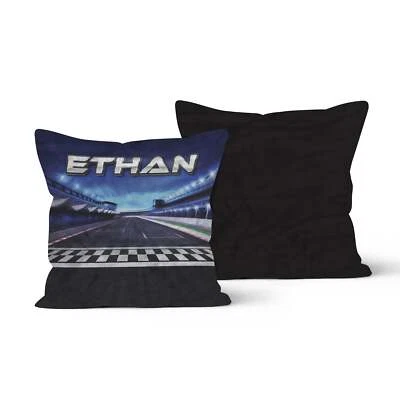 Fleece Pillow: Racetrack - Image 1 of 2