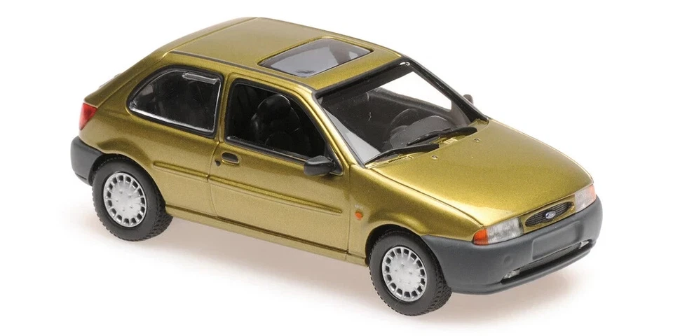Ford Fiesta Anno 1995 Maxichamps, Minichamps 1/43 Colore Dorato Metalizzato - Immagine 1 di 1
