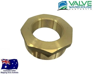 Brass Reducing Bushes - BSP Threaded - 8x6mm (1/4x1/8") - 100x80mm (4x3") - Picture 1 of 5