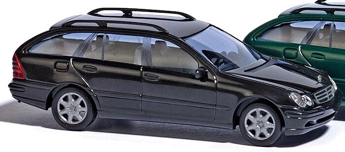 Busch 89136 - 1/87 / H0 Mercedes-Benz C-Klasse T-Modello - Nero - Nuovo - Immagine 1 di 1