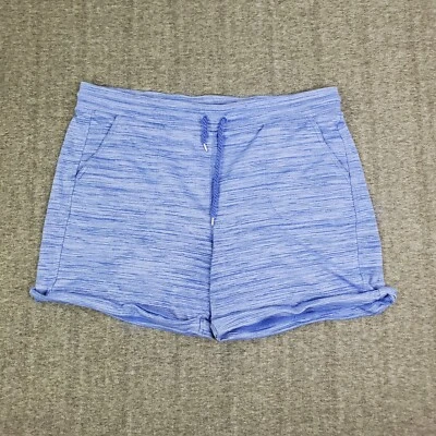 Pantalones Cortos T by Talbots Para Mujer XL Azul Mezcla de Algodón Cordón Playa Ropa de Salón  Foto 1 de 4