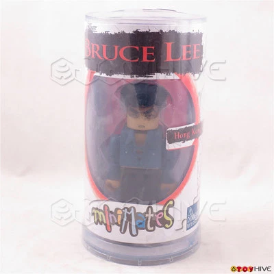 Экшн-фигурка Брюса Ли из Minimates Hong Kong Dragon с синей рубашкой от Art Asylum - Изображение 1 из 3