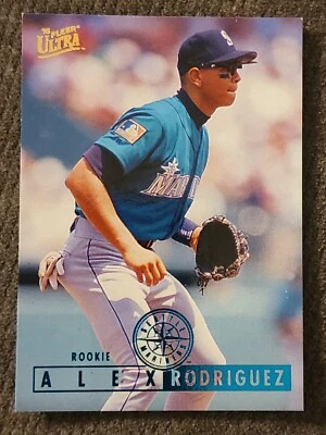 1995 Alex Rodriguez Fleer Ultra Seattle Mariners Rookie RC #331 NM/MT - Image 1 of 2