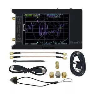 Analizzatore 50 KHz-1,5 GHz vettore nanoVNA con LCD 4" per antenna UHF NanoVNA-H4 - Foto 1 di 8