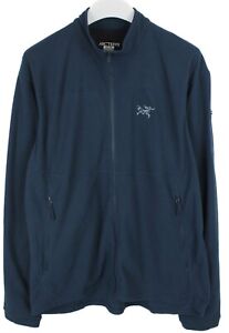 ARC'TERYX Delta Lt Jacket Sweatshirt Men's XL Full Zip High Neck Embroidered