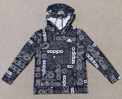 Girls' Adidas Size Large (14) Long Sleeve Lightweight Sweatshirt/Hoodie w/Pocket - Image 1 of 4