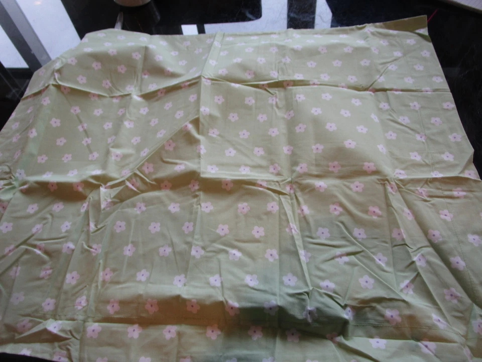 Pottery Barn Kids Floral Punto Estándar Falsa Verde Nuevo Wo Etiqueta Foto 1 de 1