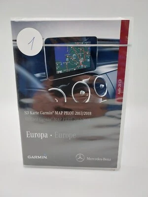 Original Mercedes-Benz GARMIN MAP PILOT 2017/2018 A2189061903 SD KARTE Europa - Bild 1 von 2