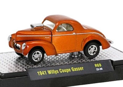 WILLYS Coupe Gasser - 1941 - coppermetallic - M2 1:64 - Immagine 1 di 4