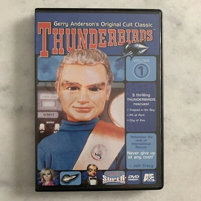 Thunderbirds DVD Vol 1 1965 Marionette Puppetry Gerry & Sylvia Anderson OOP Rare - Image 1 of 3