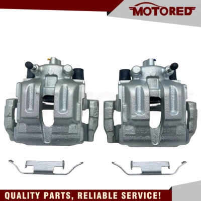 For BMW E90 323i 325i 325xi 328xi X1 Rear LH & RH Brake Caliper with Bracket 2Pc Foto 1 de 4