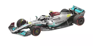 Minichamps 417220144 2022 Mercedes-AMG Petronas W13 Bahrain GP Lewis Hamilton - Picture 1 of 7