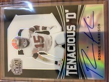 2018 Leaf Metal Draft Tenacious D Prismatic Black #TD-RH1 Ronnie Harrison 7/7