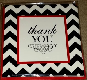 Set of 6 TIMELESS TRADITIONS Note Cards 5" x 5" - THANK YOU - Picture 1 of 1