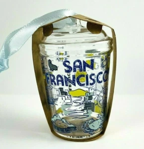 Starbucks 2020 San Francisco Ornament Been There Christmas Holiday Glass - Picture 1 of 5