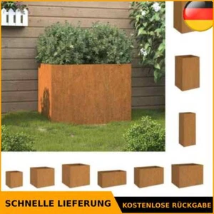 Pflanzkübel Blumenkübel Pflanzkasten Hochbeet Blumenkasten Cortenstahl vidaXL - Bild 1 von 46