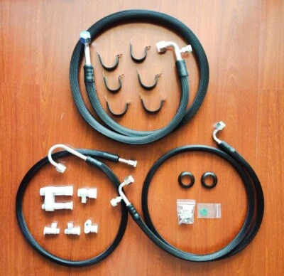 Kit de pliegue de línea de aire acondicionado para Acura 2002-2006 500 PSI K20 K24 RSX tipo S R DC5 resistente Foto 1 de 4