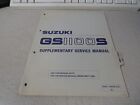 Suzuki Factory Supplementary Service Manual 1984 Gs1100sd 99501-39050-03E