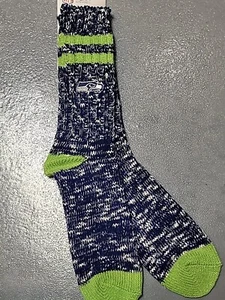 Seattle Seahawks Men's Socks, New (ALPINE) Ship Now Last ones EVER - Picture 1 of 2