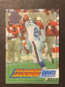 Mark Jackson 1994 Collector's Edge Boss Squad Silver Serial No #130 NY Giants - Picture 1 of 2