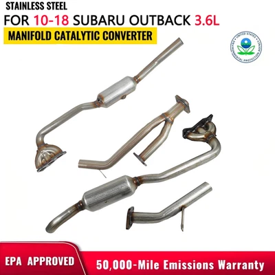 Right & Left Catalytic Set For 10-18 Subaru Outback/Legacy | 10-14 Tribeca 3.6L - Image 1 of 4