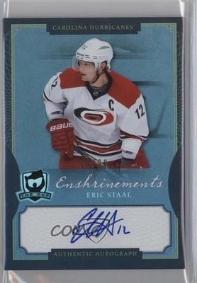 2013-14 Upper Deck The Cup Enshrinements /60 Eric Staal #CE-ES Auto - Image 1 of 2