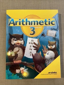Abeka Arithmetic 3 Workbook 6th Edition - Picture 1 of 10