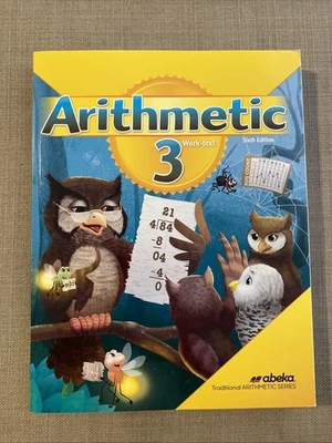 Abeka Arithmetic 3 Workbook 6th Edition - Image 1 of 4