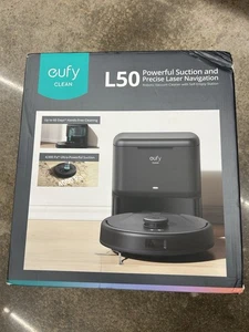 eufy L50 SES Robot Vacuum Cleaner w/Self-Empty Station Black T2275 - Picture 1 of 3