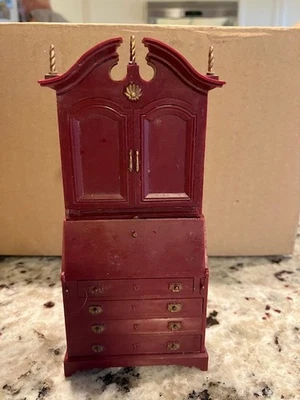 Marx Secretary Desk Dollhouse Furniture - Image 1 of 4