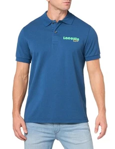 Lacoste Herren Poloshirt Regular Fit Kurzarm Baumwolle Piqué Blau, 7-XXL - Bild 1 von 7