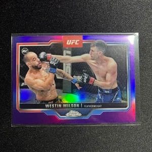🥊 Westin Wilson - PURPLE REFRACTOR - | Topps Chrome UFC 2025 🥊 - Bild 1 von 3
